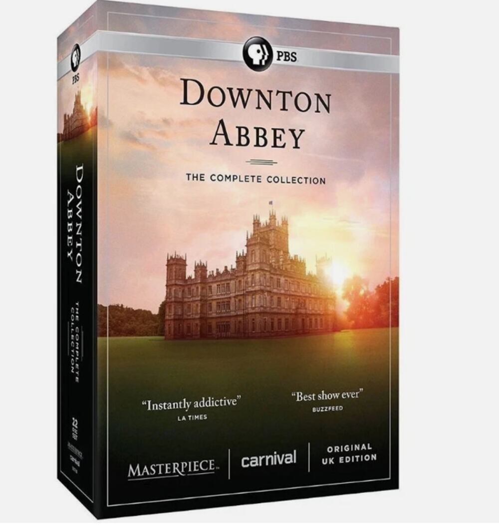 Downton Abbey The Complete Collection DVD Box Set seasons 1 - 6 PBS Original UK